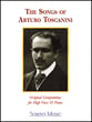 Songs of Arturo Toscanini Vocal Solo & Collections sheet music cover